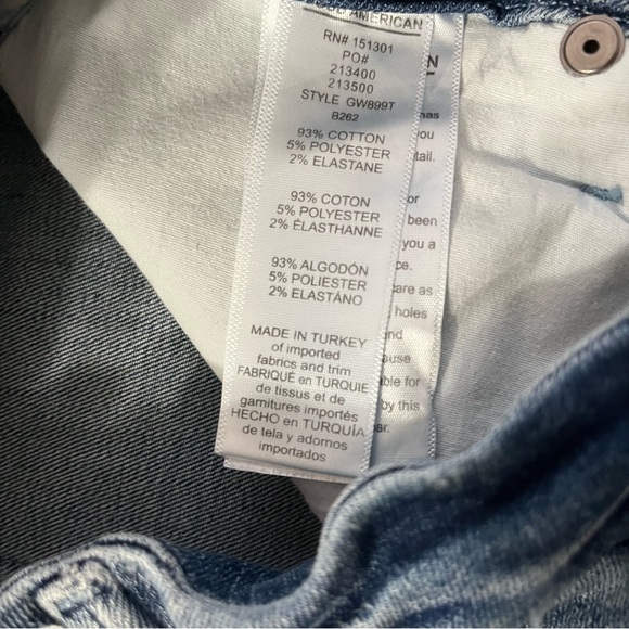 Good American Good Waist Distressed Jean | Size 24 - Picture 7 of 8